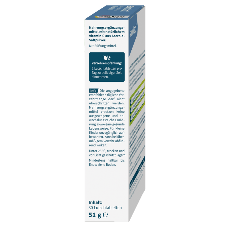 sanotact GmbH - 100% natürliches Vitamin C Lutschtabletten
