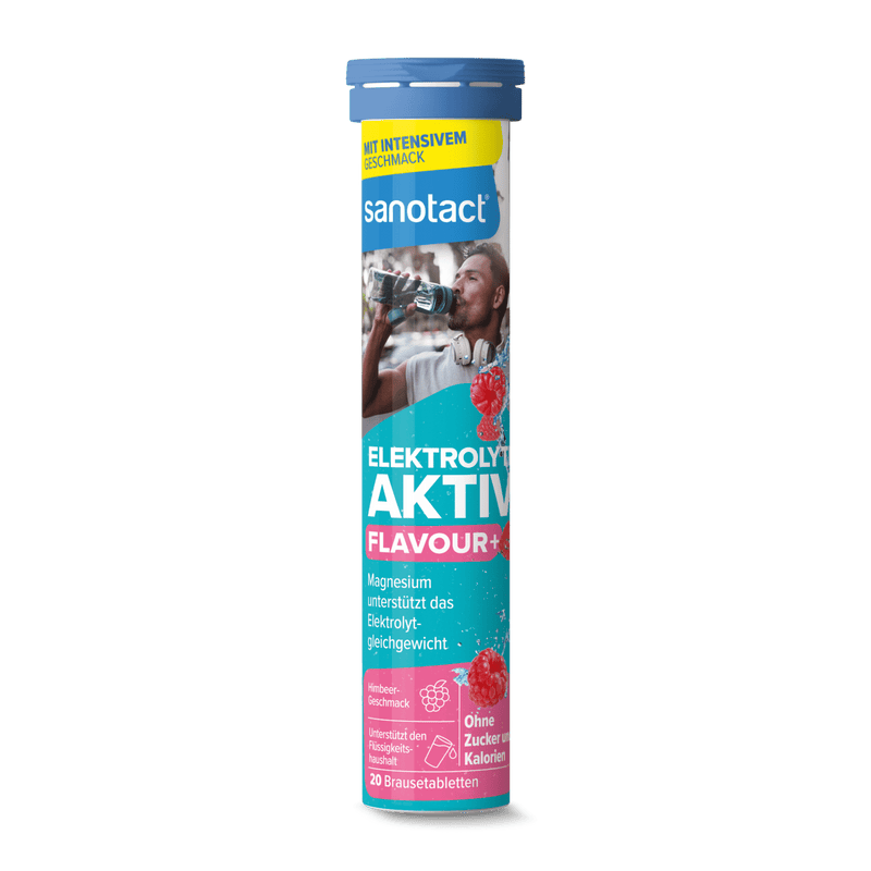 sanotact GmbH - Elektrolyte Aktiv Flavour+ Himbeere