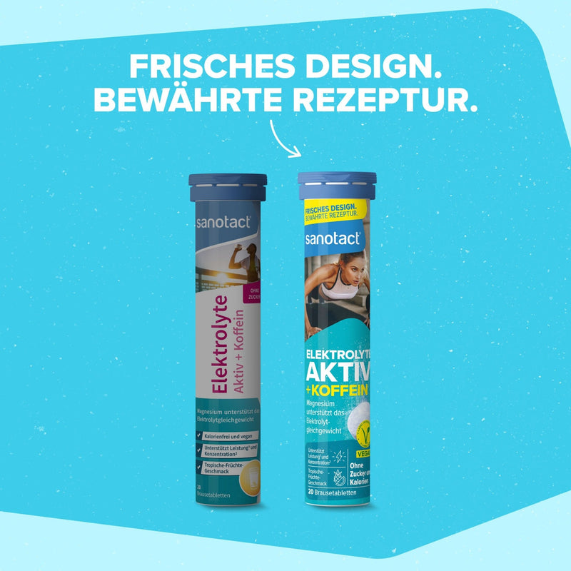 sanotact GmbH - Elektrolyte Aktiv + Koffein