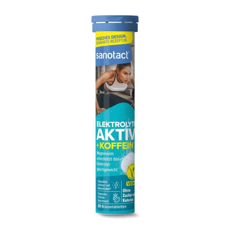 sanotact GmbH - Elektrolyte Aktiv + Koffein