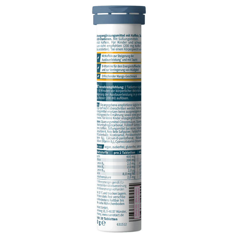 sanotact GmbH - ENERGY DRINK Mango