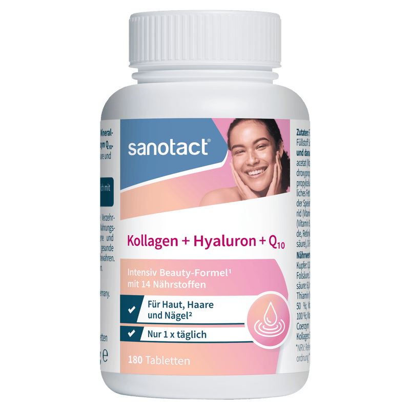 sanotact GmbH - Kollagen + Hyaluron + Q10
