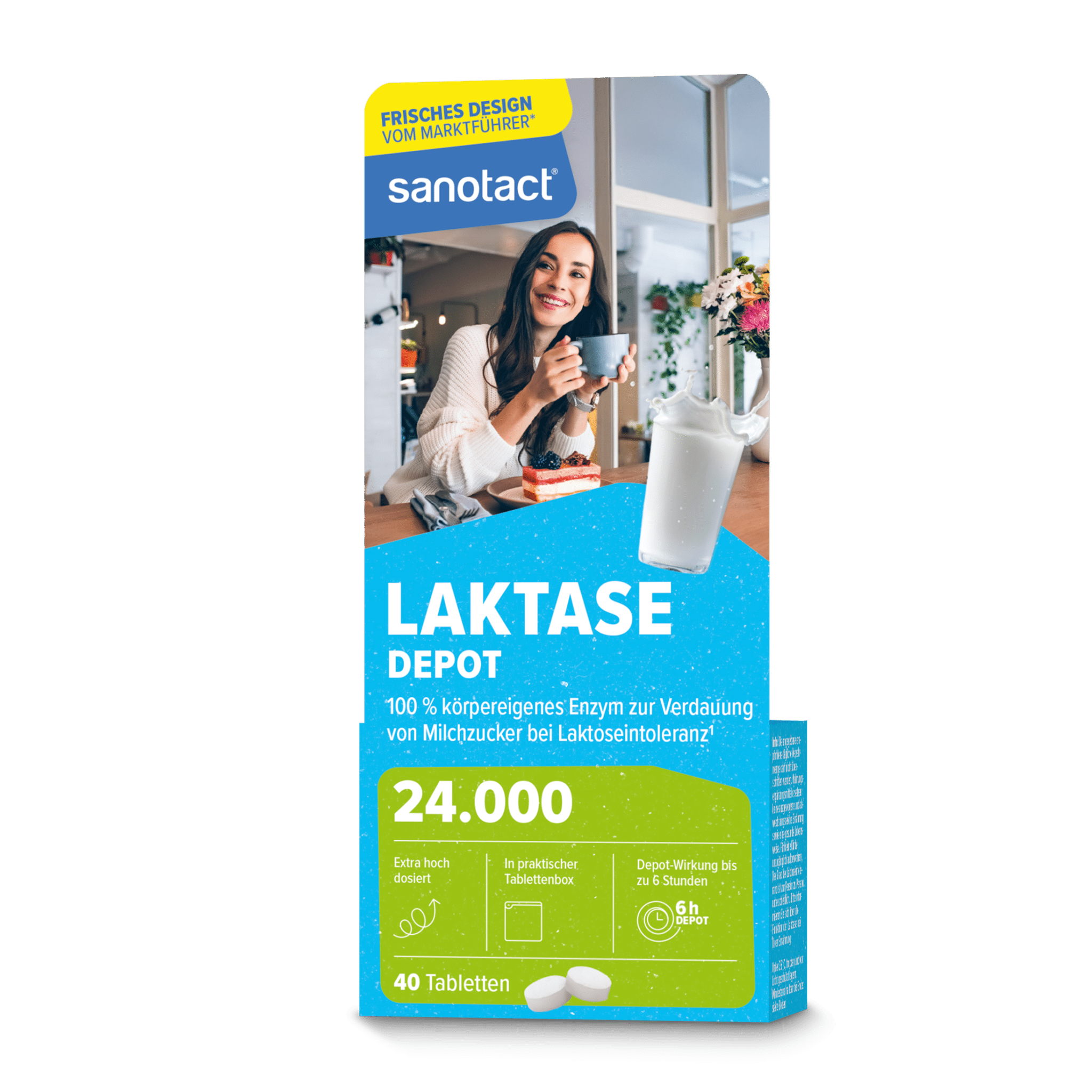 Laktase 24.000 Depot – 6h Schutz bei Laktose