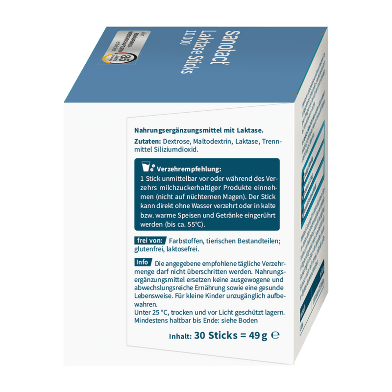 sanotact GmbH - Laktase Sticks 10.000