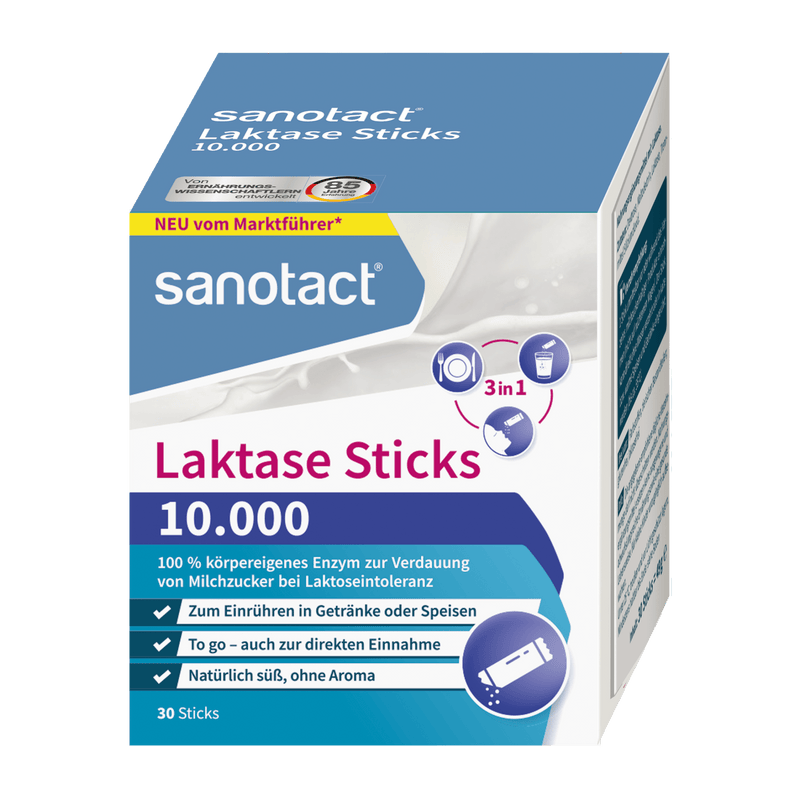 sanotact GmbH - Laktase Sticks 10.000