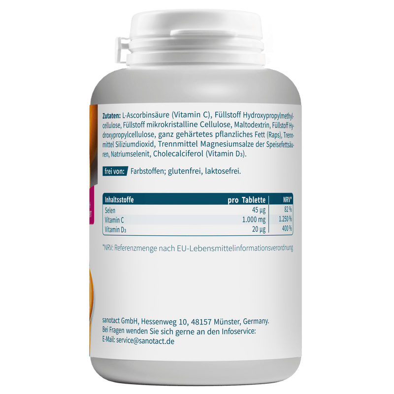 sanotact GmbH - Vitamin C+D+Selen
