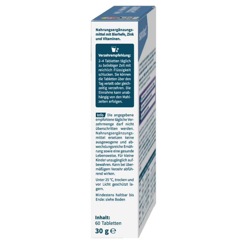 sanotact GmbH - Bierhefe + Zink Tabletten