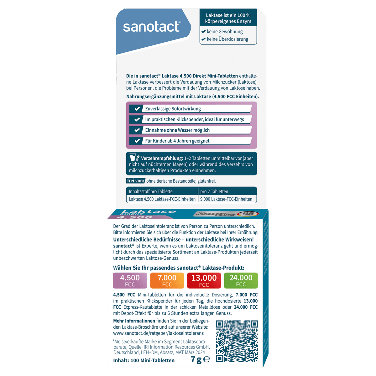 sanotact GmbH - Direkt Laktase 4.500
