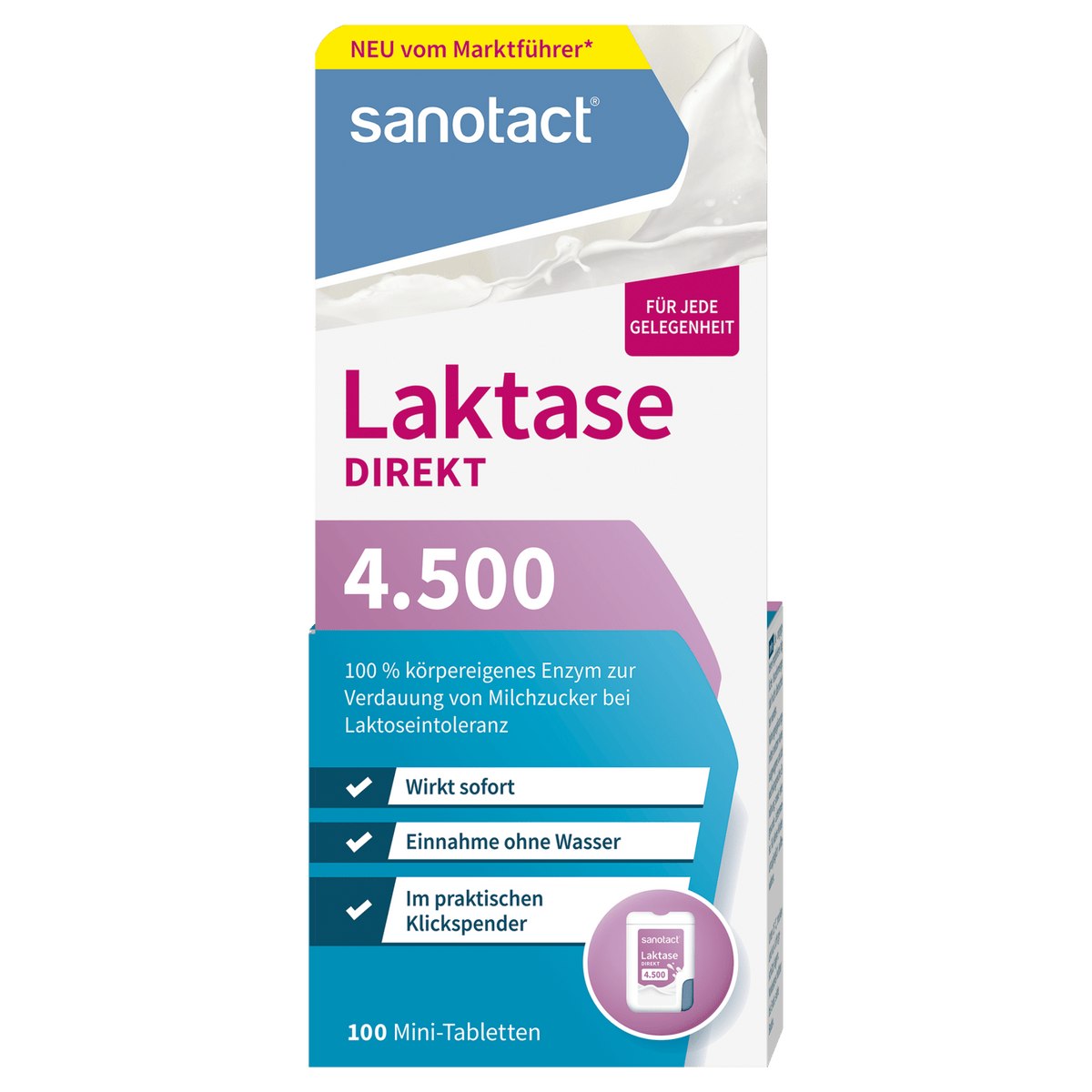 sanotact GmbH - Direkt Laktase 4.500