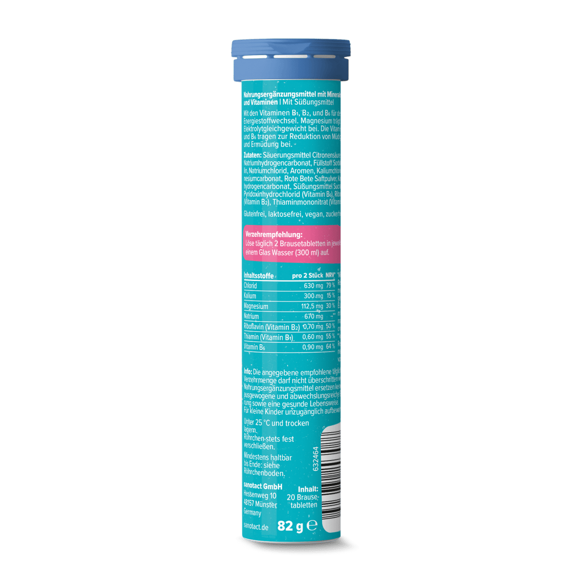 sanotact GmbH - Elektrolyte Aktiv Flavour+ Himbeere