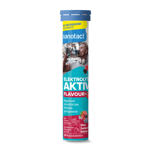 sanotact GmbH - Elektrolyte Aktiv Flavour+ Rote Früchte