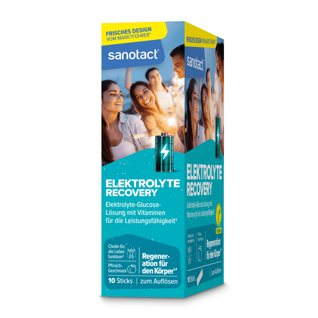 sanotact GmbH - Elektrolyte Recovery mit Cholin für die Leberfunktion