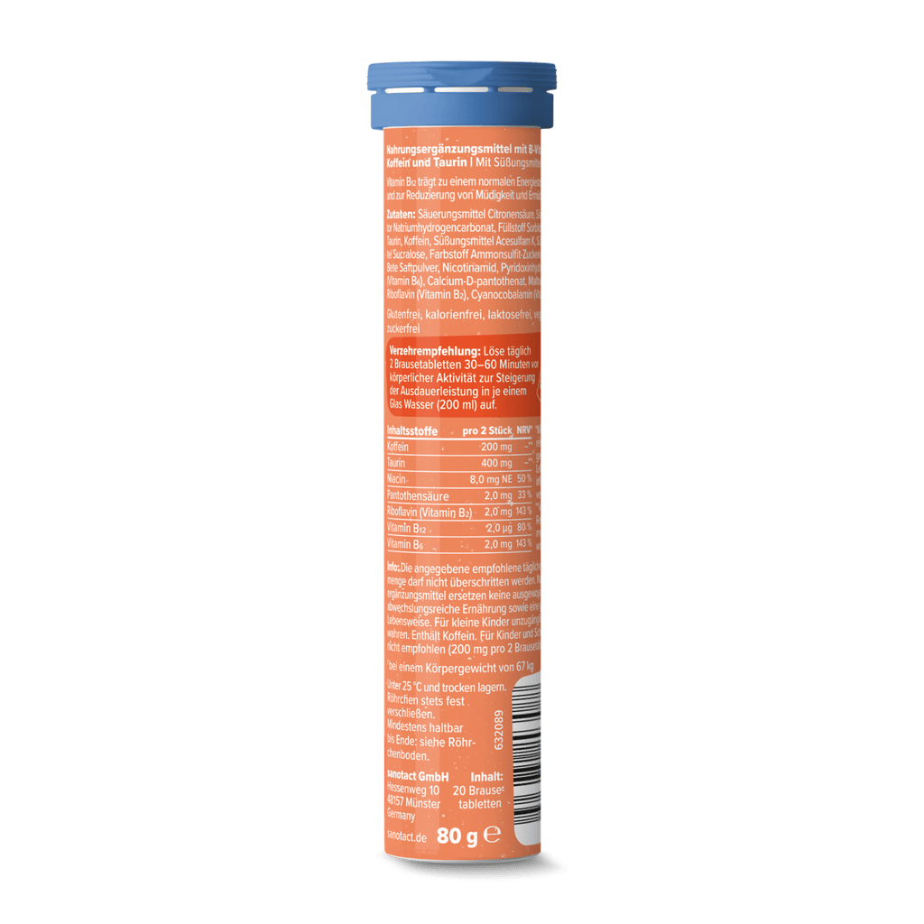 sanotact GmbH - ENERGY DRINK Ice Tea Peach