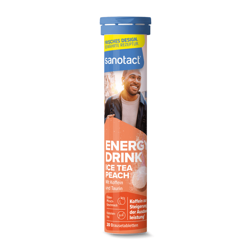 sanotact GmbH - ENERGY DRINK Ice Tea Peach