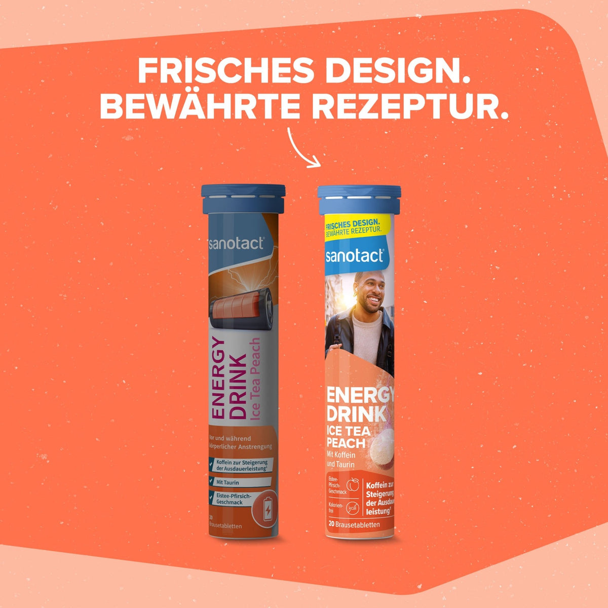 sanotact GmbH - ENERGY DRINK Ice Tea Peach
