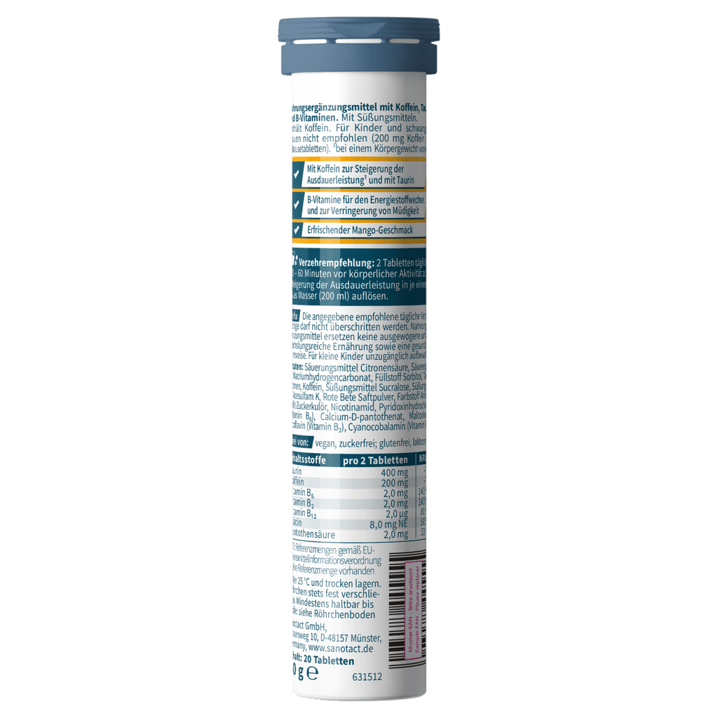 sanotact GmbH - ENERGY DRINK Mango