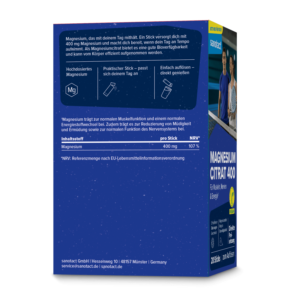 sanotact GmbH - Magnesium Citrat 400