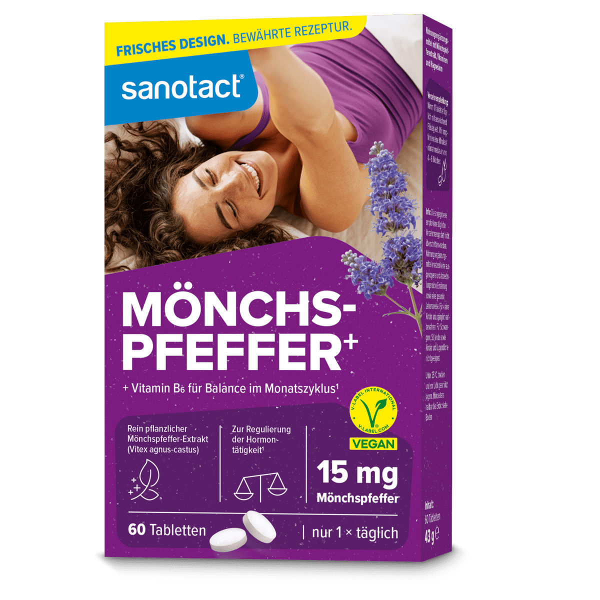 sanotact GmbH - Mönchspfeffer+ 15mg