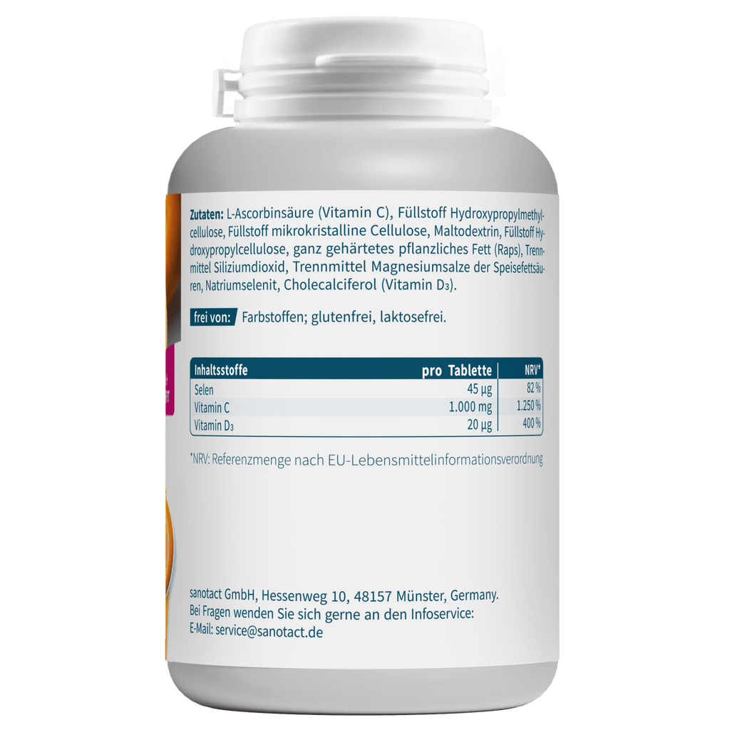 sanotact GmbH - Vitamin C+D+Selen